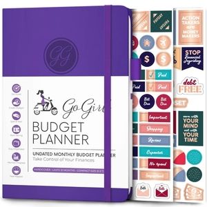 GoGirl Budget Planner – Monthly Financial Organizer